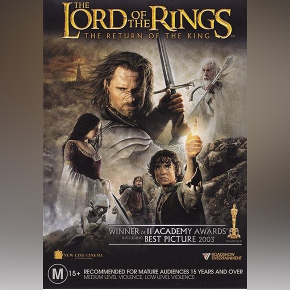 Lord of the Rings Return of the King DVD Movie 2003 Widescreen 2 Disc sealed - Picture 1 of 1